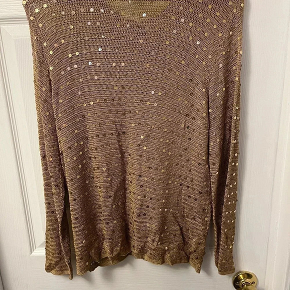 Women’s Pierre Cardin Sequins Cardigan Large - Picture 2 of 7
